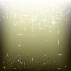 Elegant Christmas background with stars. Vector illustration