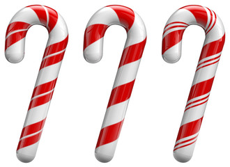 Obraz premium Christmas Candy Cane