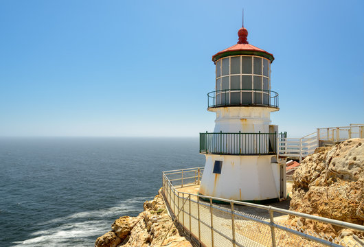 Lighthouse Point Reyes, California.