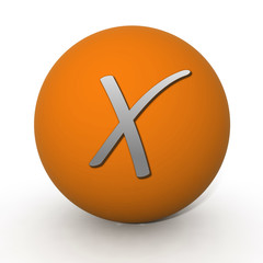 check circular icon on white background