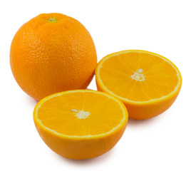 orange isolated on white background