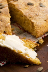 homemade pumpkin bread