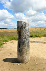 Miliario romano, Aldea del Cano, Cáceres, España