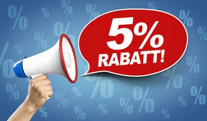 5% Rabatt