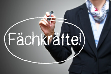 Anzeige - Fachkräfte