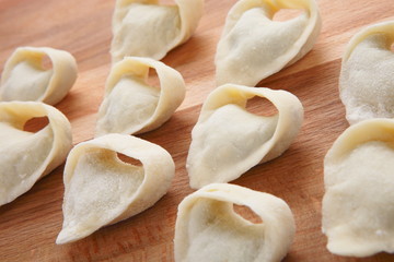 hand made dumplings
