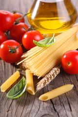 Dry Italian pasta
