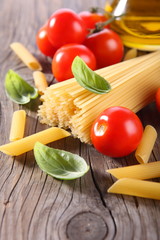 Dry Italian pasta
