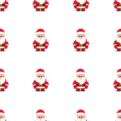 PatternVectorSantaWhite