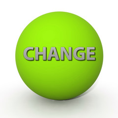 Change circular icon on white background