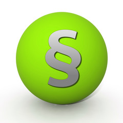 Law circular icon on white background