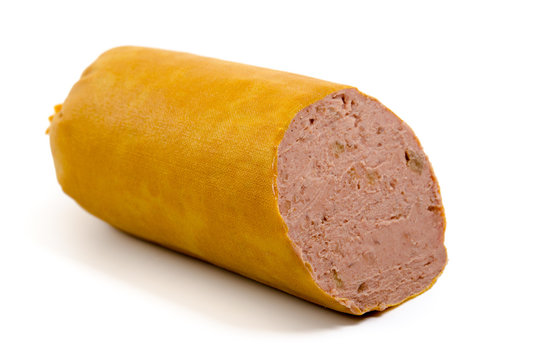 Leberwurst mit Zwiebeln und &Auml;pfeln