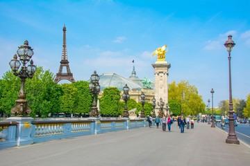 Pont Alexandre-III à Paris, France