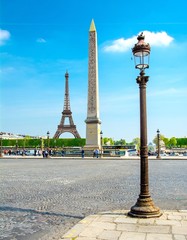 Place de la Concorde à Paris, France