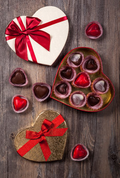 chocolates for Valentine's Day