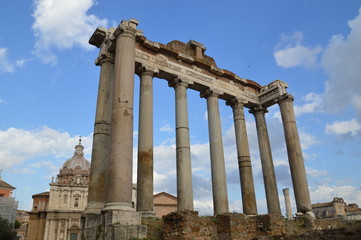 Obraz premium Roman Forum, Rom, Italien