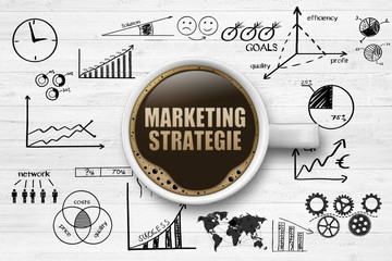 Fototapeta premium Marketing Strategie