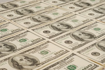 Dollar bank note money background