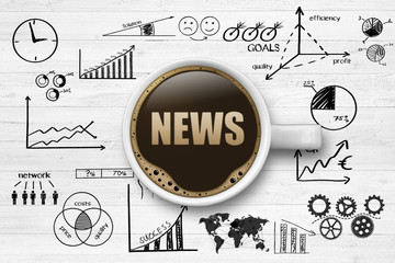 Fototapeta premium NEWS