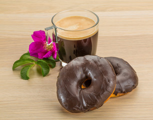 Chocolate donuts