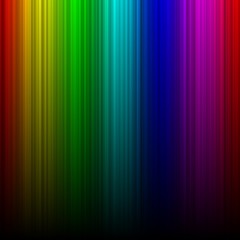 Rainbow light rays background template - Abstract lights