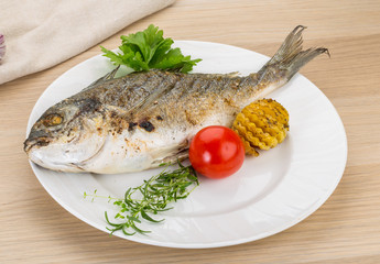 Grilled dorado