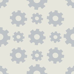 Seamless background with gears.