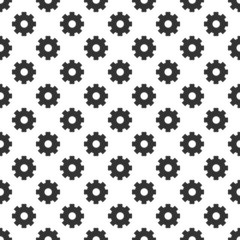 Seamless background with gears.