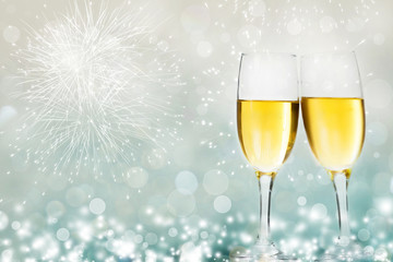 Champagne glasses