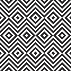 Ethnic tribal zig zag and rhombus seamless pattern.