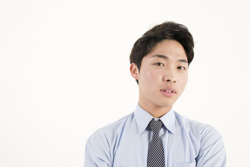 Asian handsome businessman