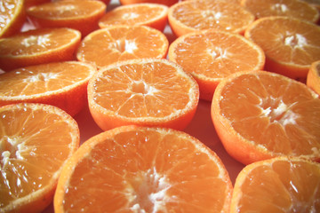 tangerine background