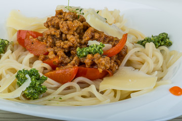 Pasta bolognese