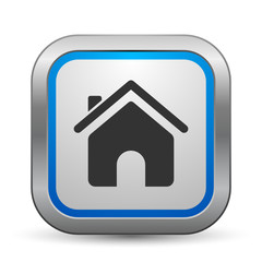 Obraz premium Chrome Button