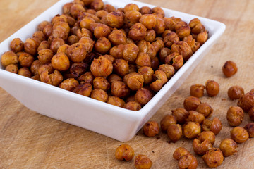 Roasted Seasoned Chick Peas