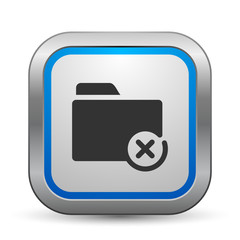 Obraz premium Chrome Button