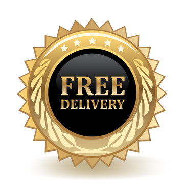 Free Delivery Badge