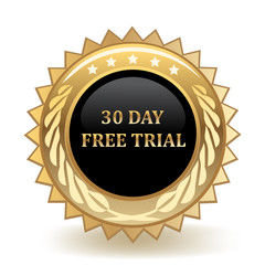 Thirty Day Free Trial Badge