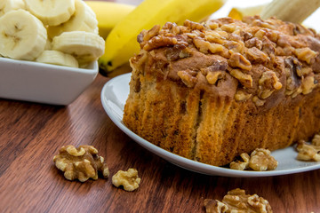 fresh banana walnut bread