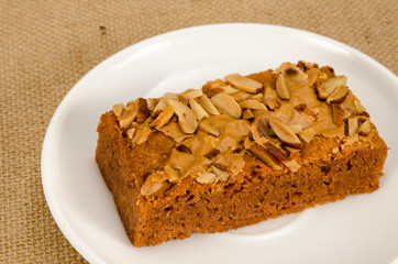 Brown cake