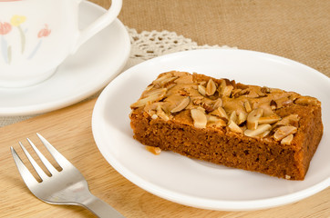 Brown cake