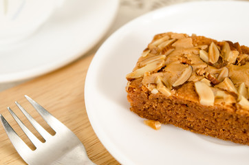 Brown cake