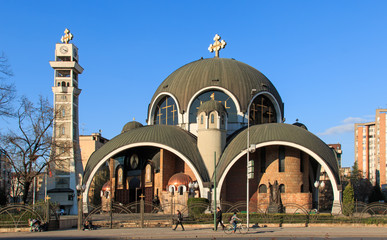 Soborna Church Skopje, Macedonia - obrazy, fototapety, plakaty