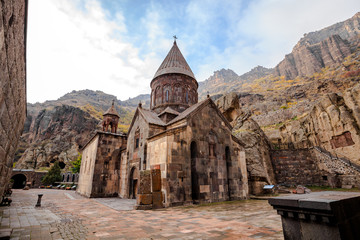 Geghardavank in Armenia - obrazy, fototapety, plakaty