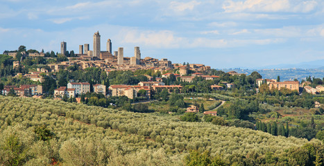 Fototapeta na wymiar San Gimignano - Tuscany
