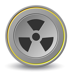 Fototapeta premium Radiation Symbol