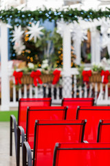 Christmas stage