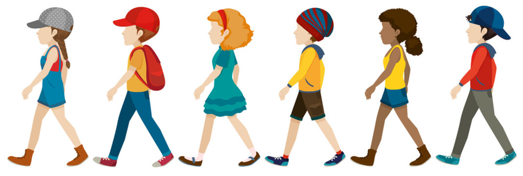 Walk Clipart Images – Browse 53,234 Stock Photos, Vectors, and Video