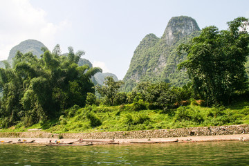 the landscape in guilin, china