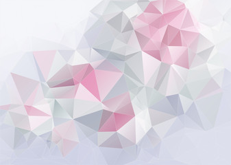 Light  abstract triange background